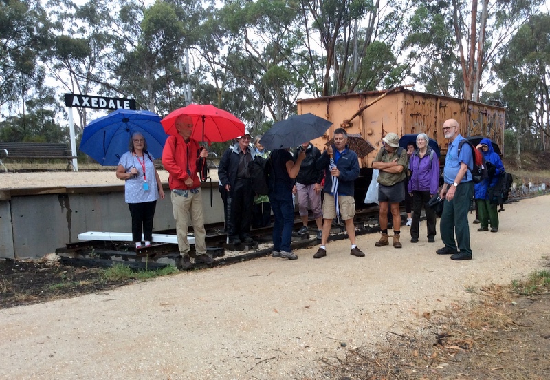 Bendigo U3A Walking Group. O'Keefe Rail Trail Axedale. 15 Dec 2018